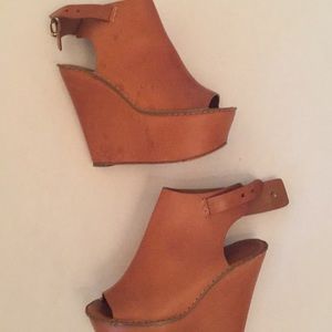 Chloe Platform Leather Shoe